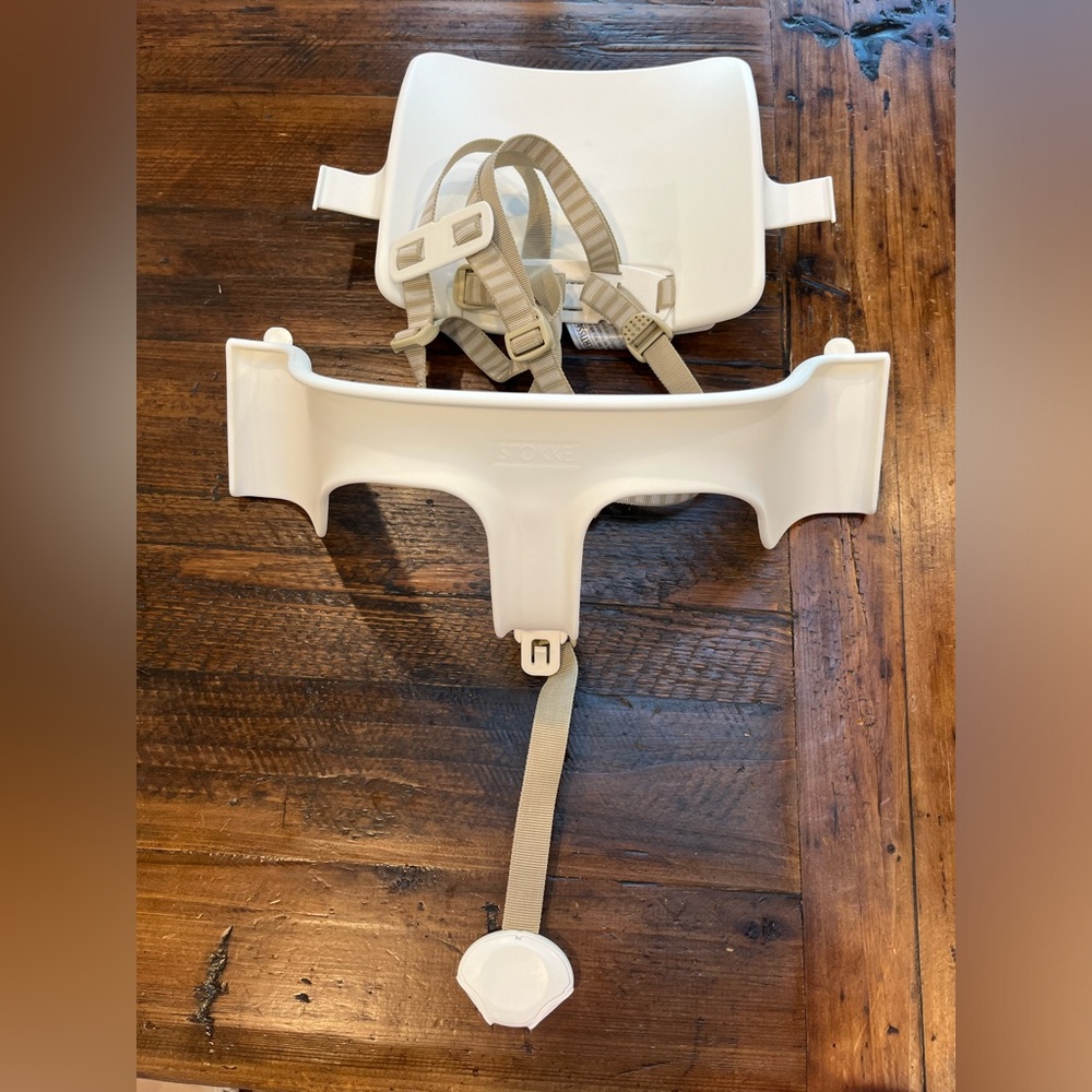 Stokke Tripp Trapp high chair seat and harness